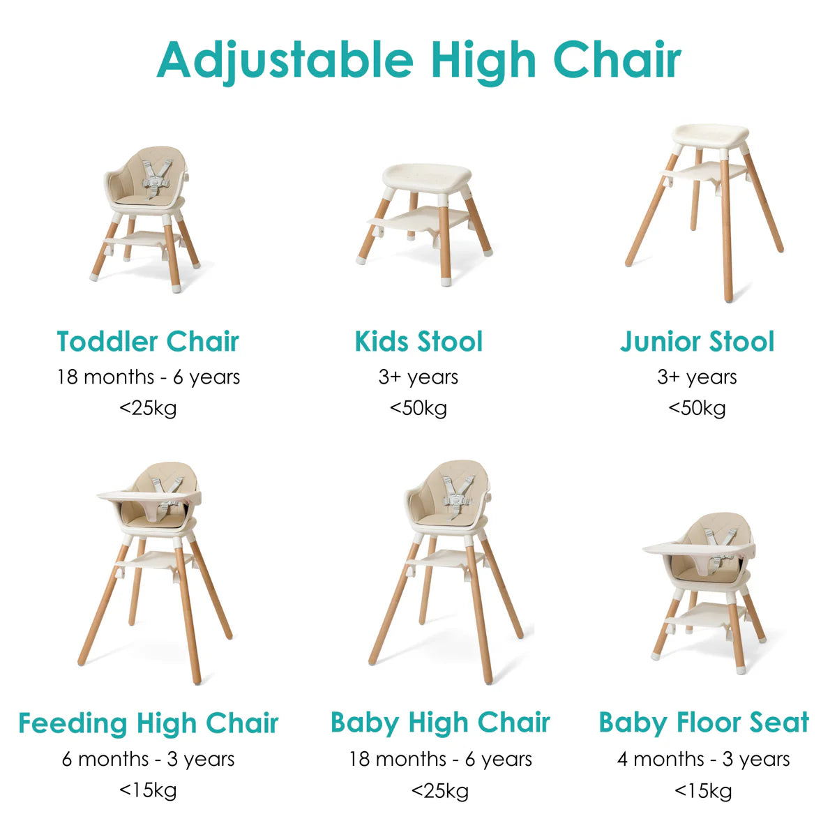 6in1 High Chair