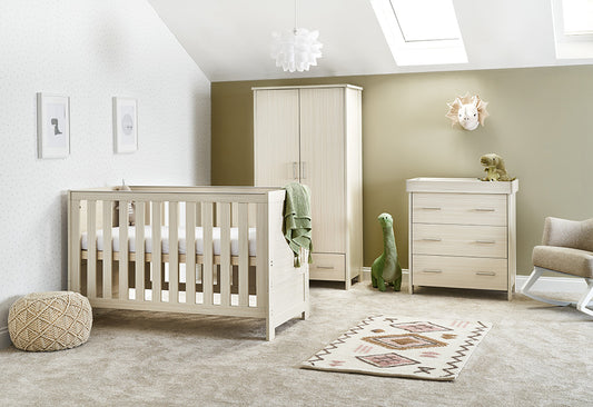 Nika 3 Piece Room Set- Oatmeal