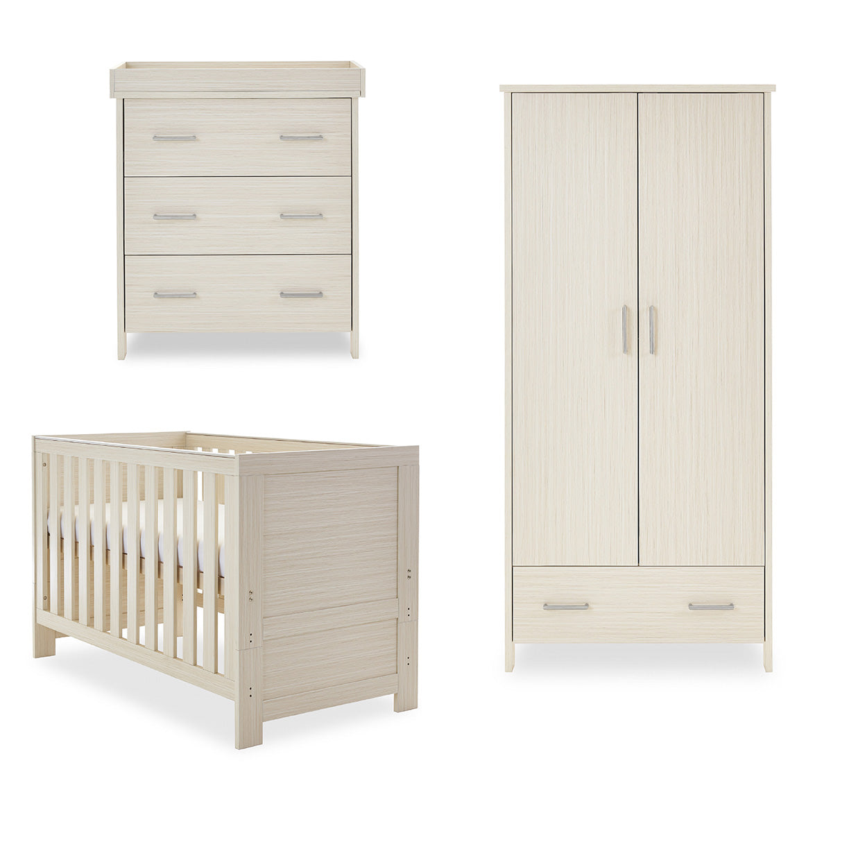 Nika 3 Piece Room Set- Oatmeal