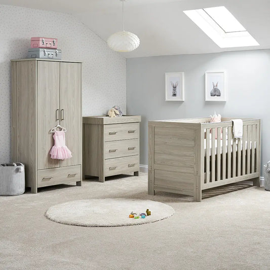 Nika 3 Piece Room Set- Grey Wash