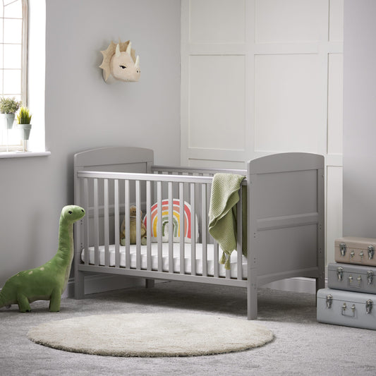 Grace Cot Bed- Warm Grey