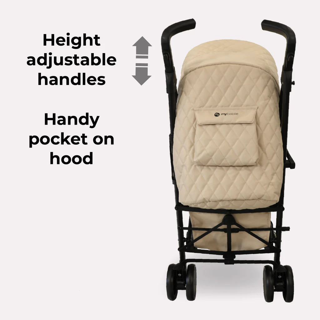 MB51 Stroller - Dani Dyer Quilted Sand