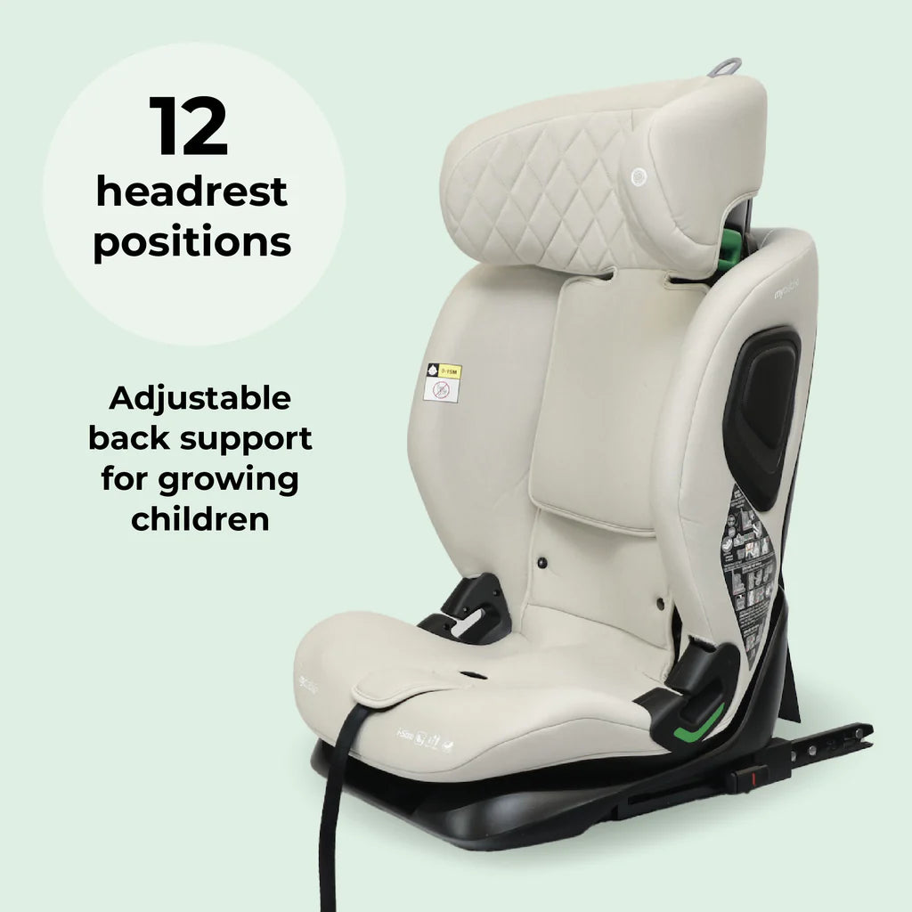 MBCS123 i-Size (76-150cm) Car Seat - Oatmeal