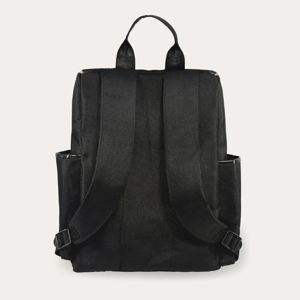 Backpack Changing Bag - Black Quilted