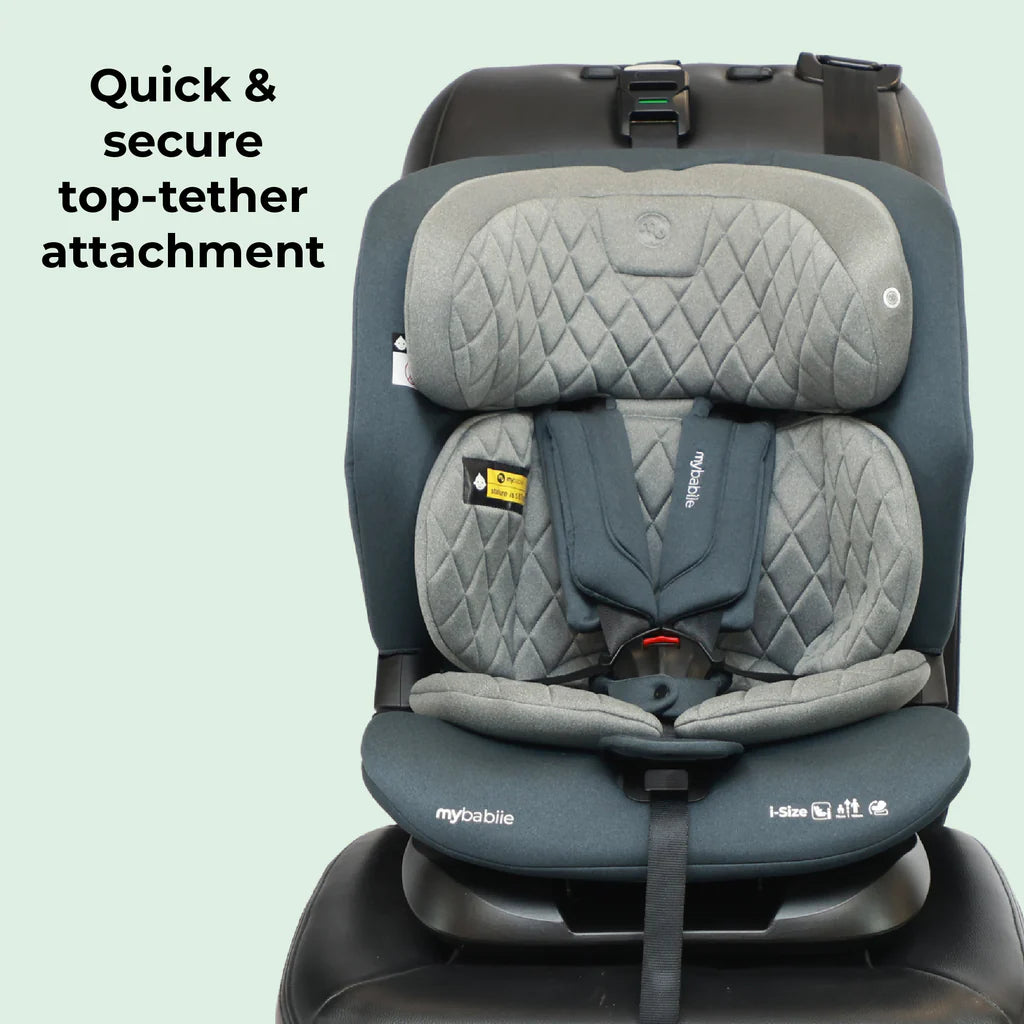 MBCS123 i-Size (76-150cm) Car Seat - Slate Blue