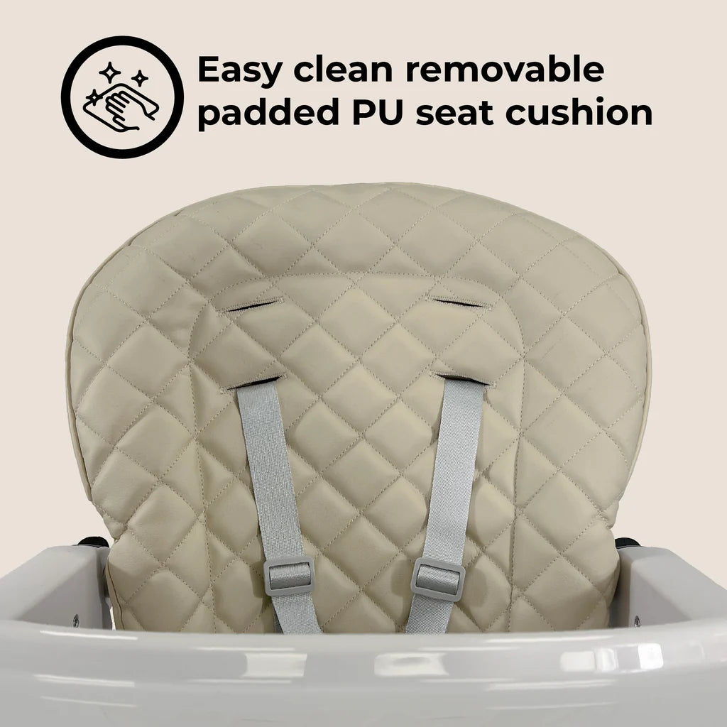 MBHC11 Deluxe Highchair - Quilted Oatmeal