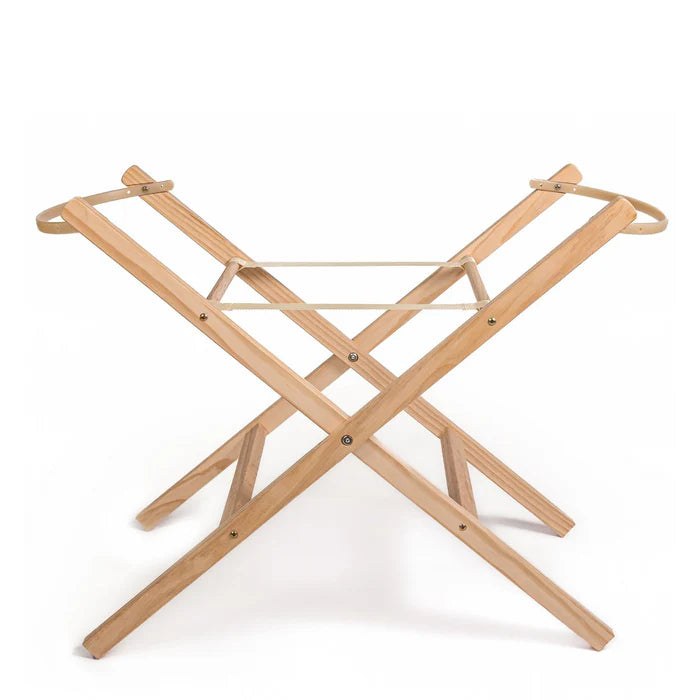 Wooden Folding Moses Basket Stand