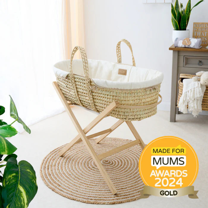 Organic Palm Moses Basket