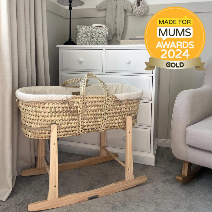 Organic Palm Moses Basket