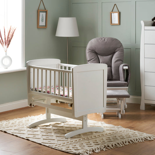 Gliding Crib – White