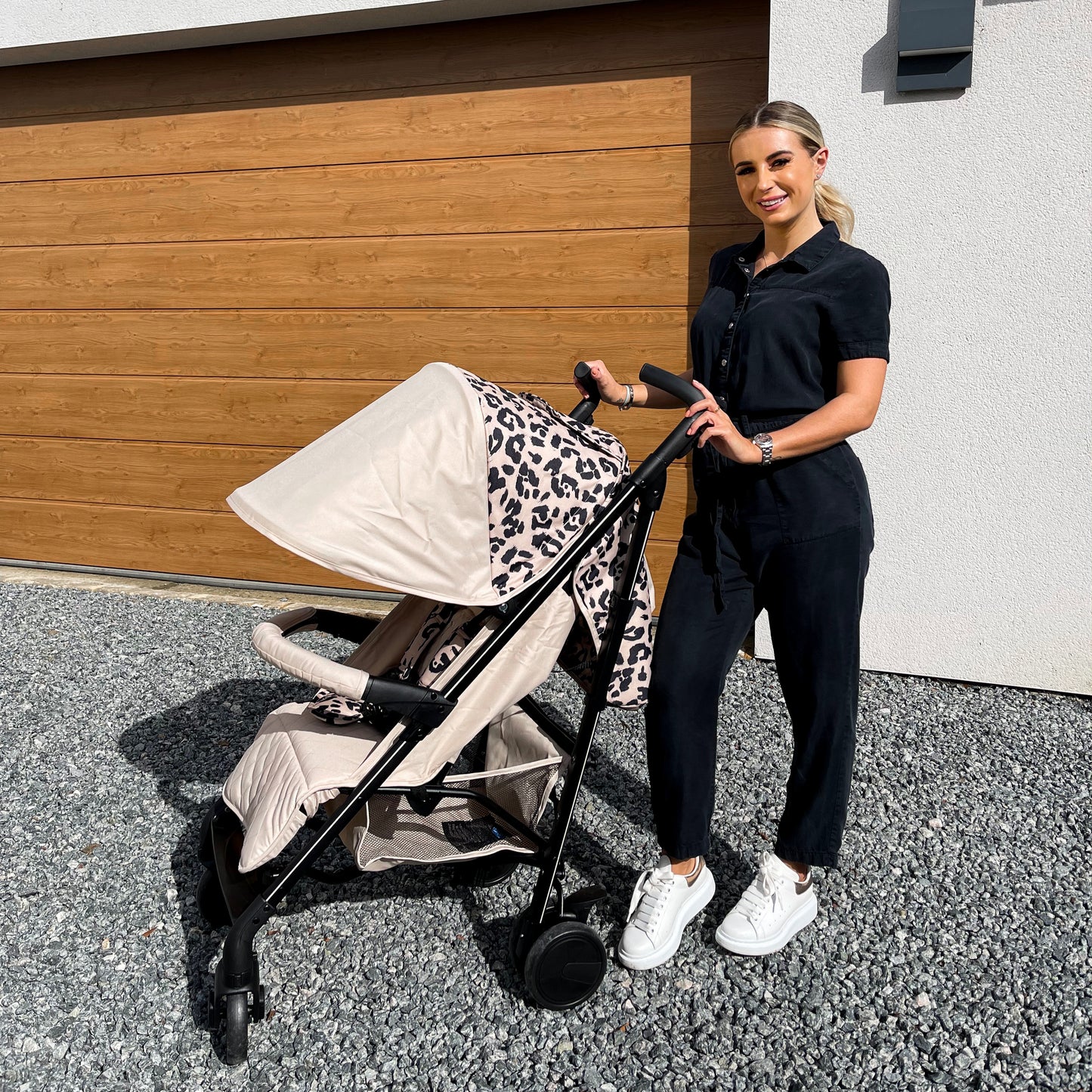 MB51 Stroller - Dani Dyer Fawn Leopard