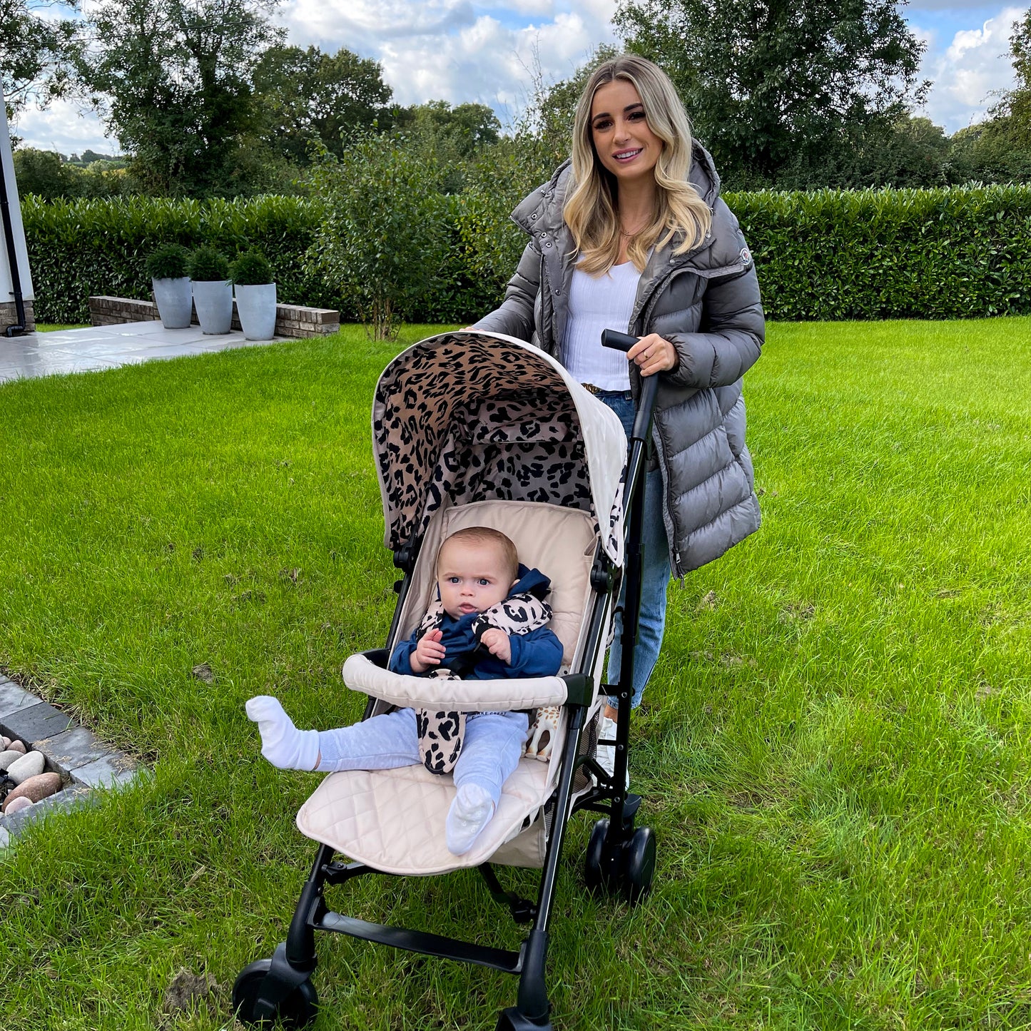 MB51 Stroller - Dani Dyer Fawn Leopard