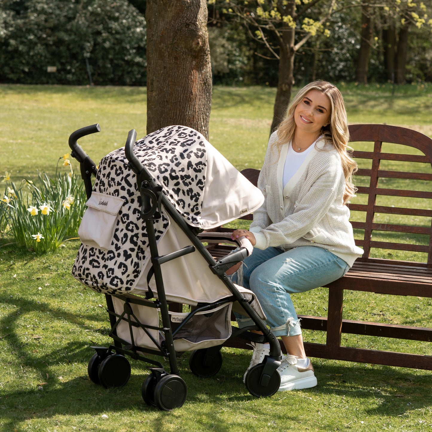 MB51 Stroller - Dani Dyer Fawn Leopard