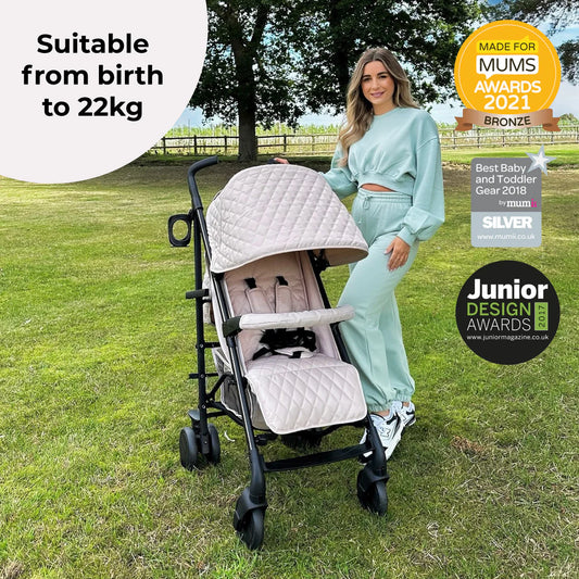 MB51 Stroller - Dani Dyer Quilted Sand