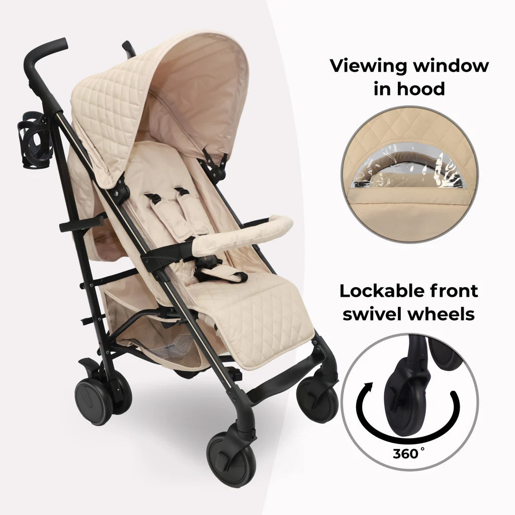 MB51 Stroller - Dani Dyer Quilted Sand