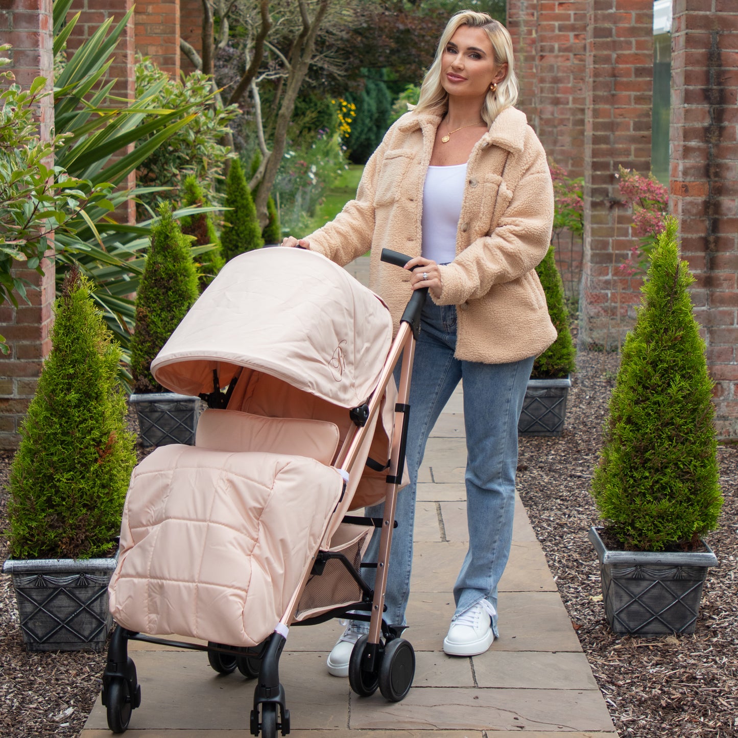 MB51 Stroller - Billie Faiers Rose Gold Blush