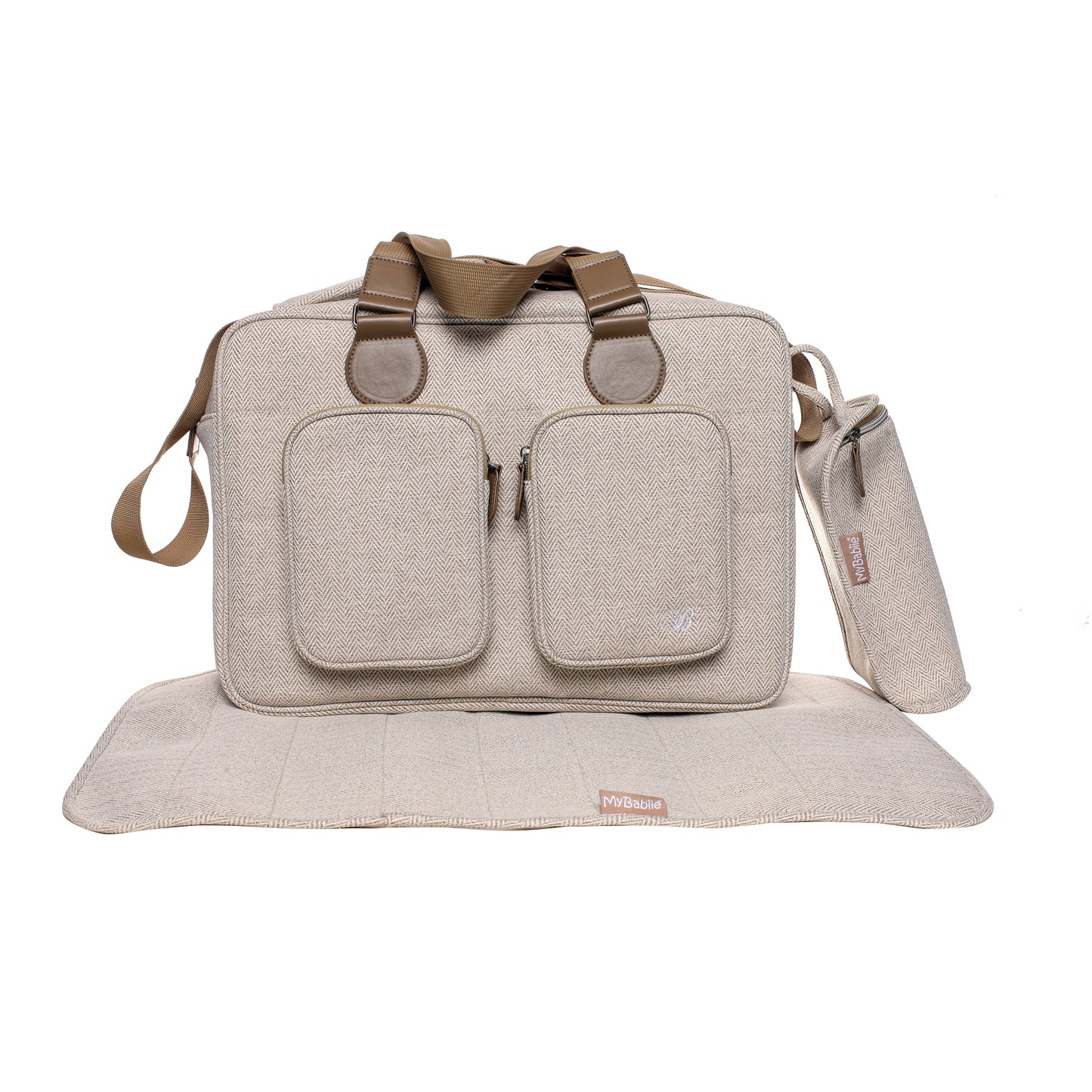 Deluxe Changing Bag- Oatmeal