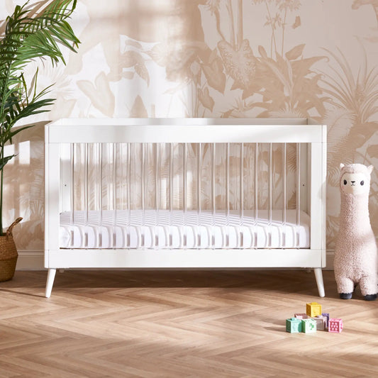 Maya Scandi Acrylic Cot Bed