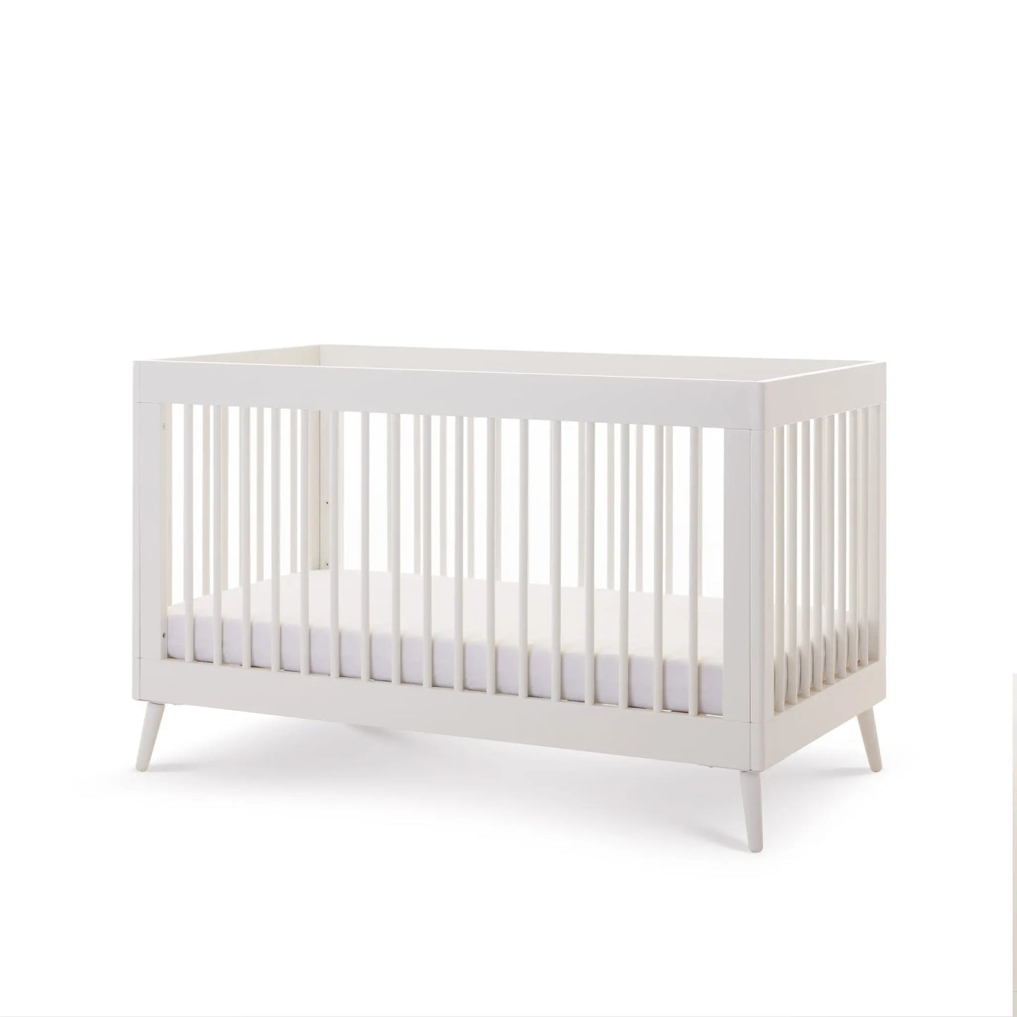 Maya Scandi Cot Bed – Nordic White