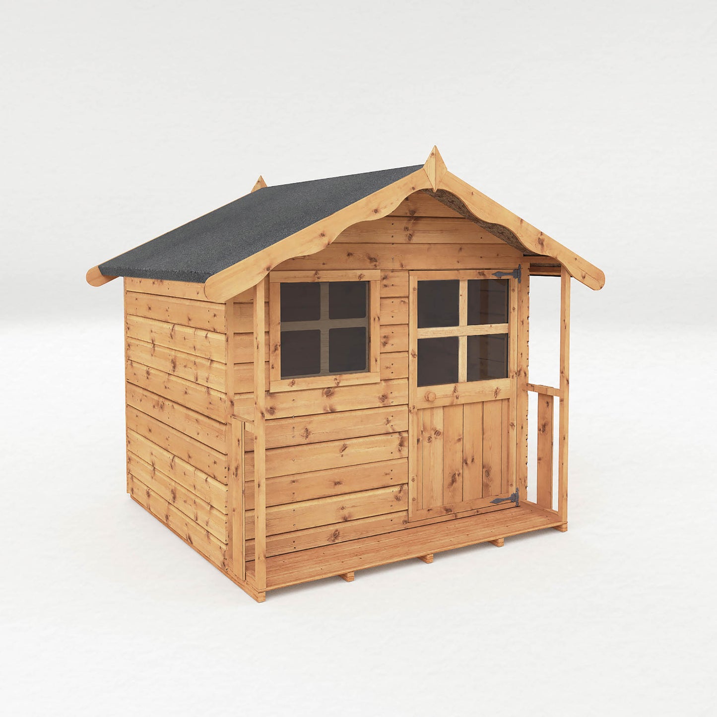 Poppy Apex Wooden Playhouse