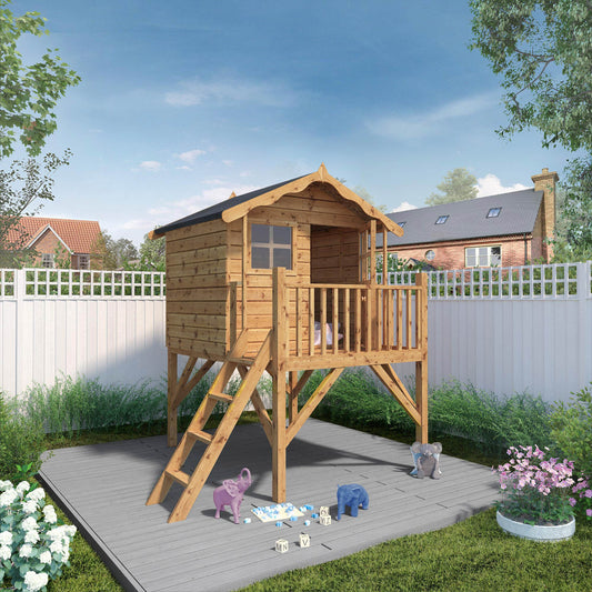 Poppy Tower Wooden Playhouse