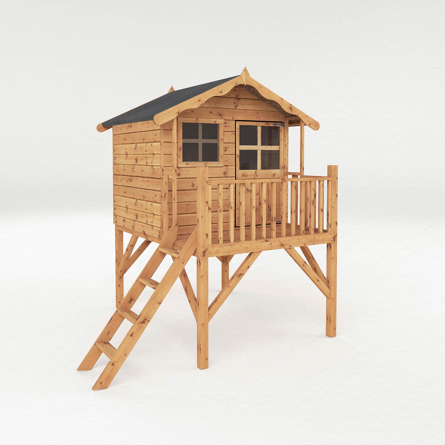 Poppy Tower Wooden Playhouse