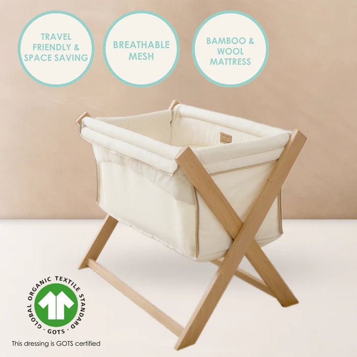 Organic Folding Crib