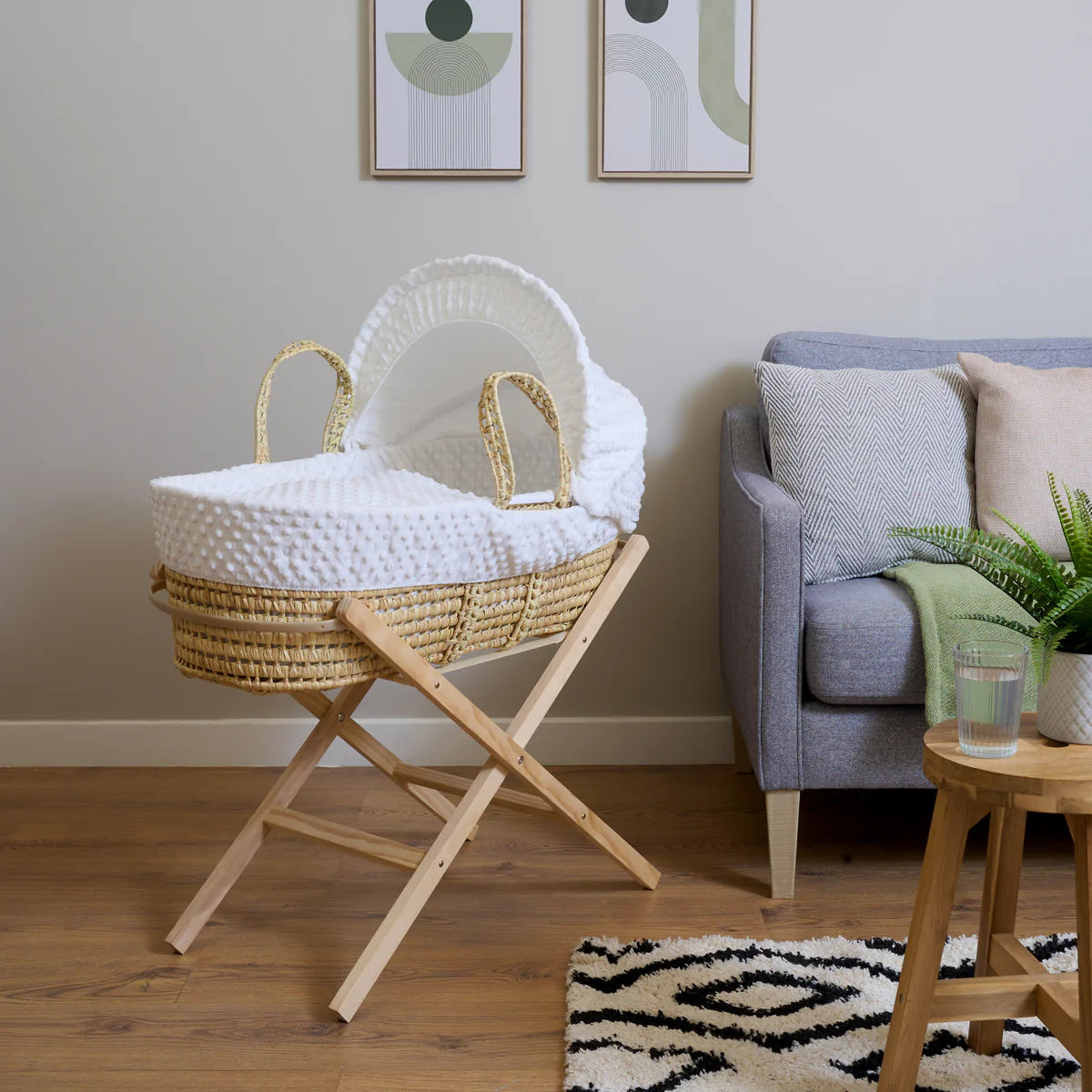 Dimple Palm Moses Basket