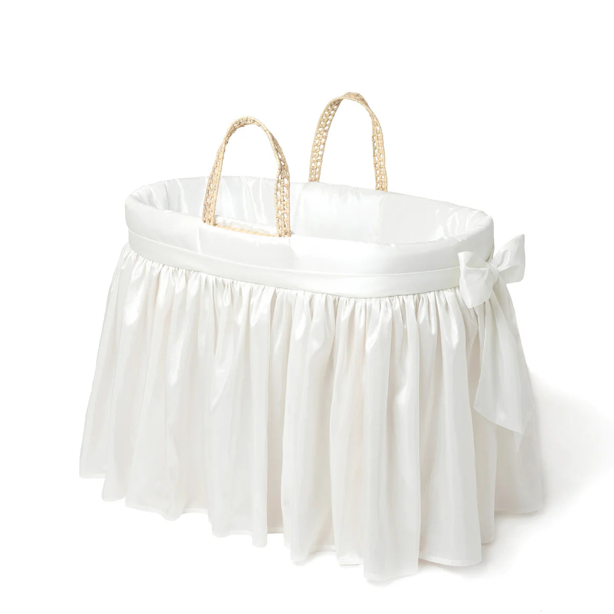 80th Anniversary Windsor Palm Moses Basket and Stand