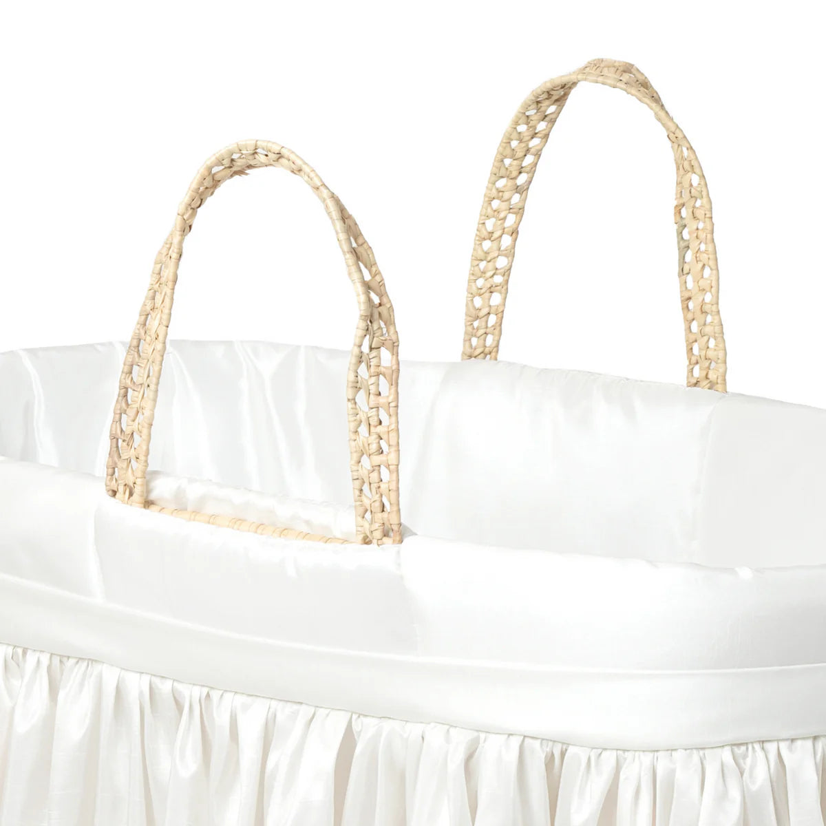 80th Anniversary Windsor Palm Moses Basket and Stand