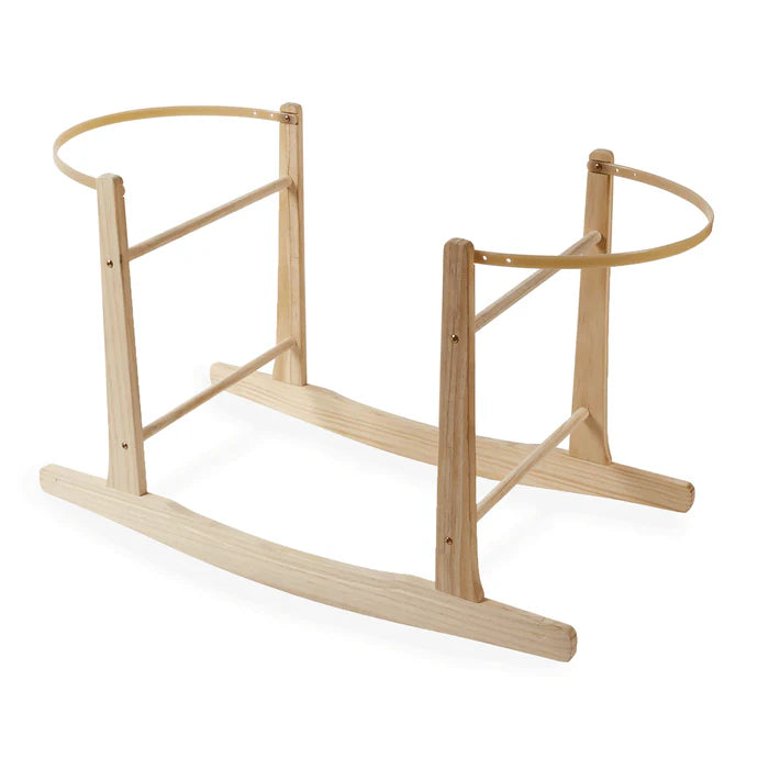 80th Anniversary Windsor Palm Moses Basket and Stand