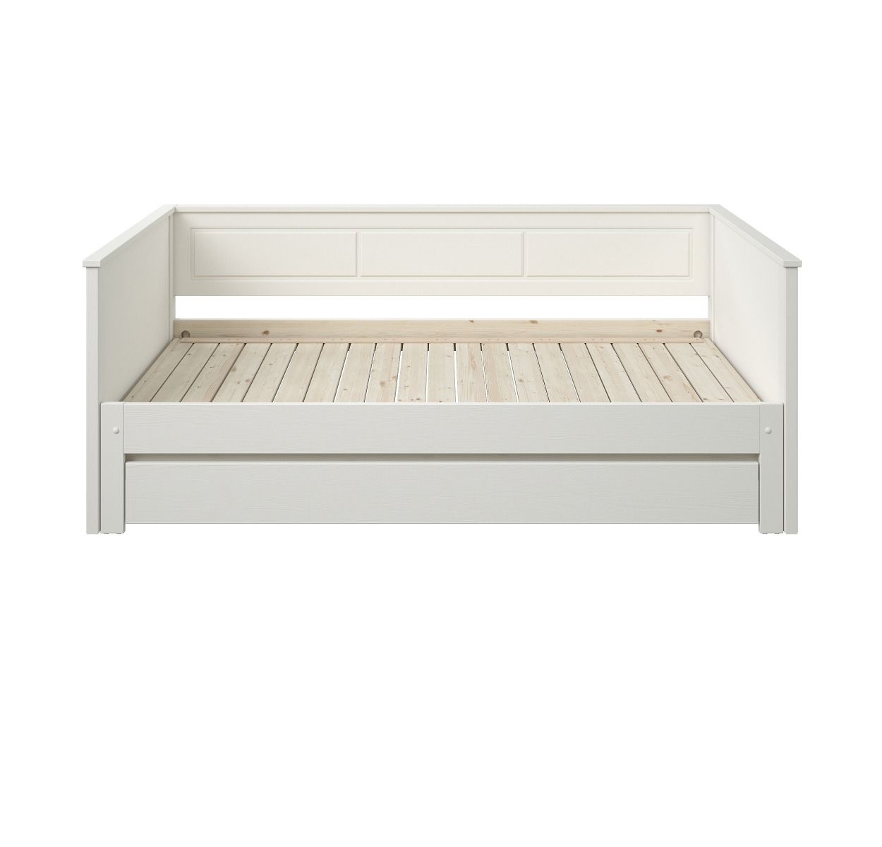 Noomi Erika Solid Wood Guest Bed- White