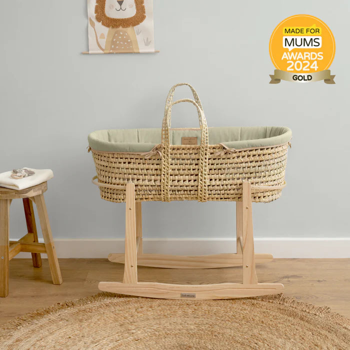 Organic Palm Moses Basket