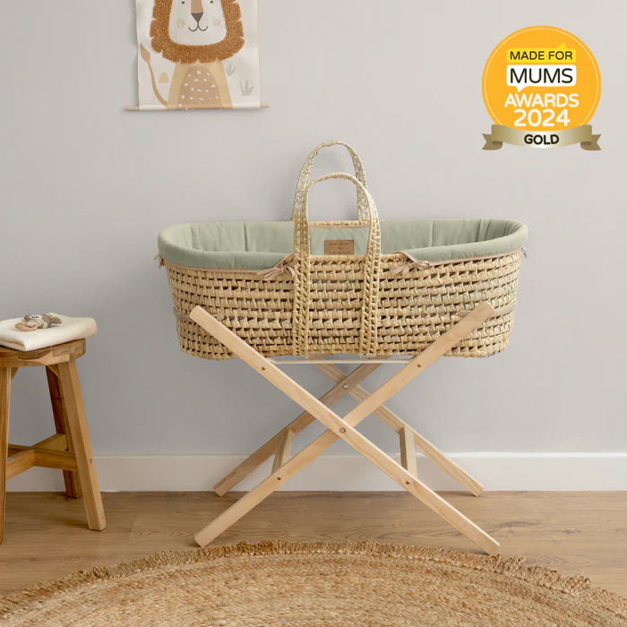 Organic Palm Moses Basket