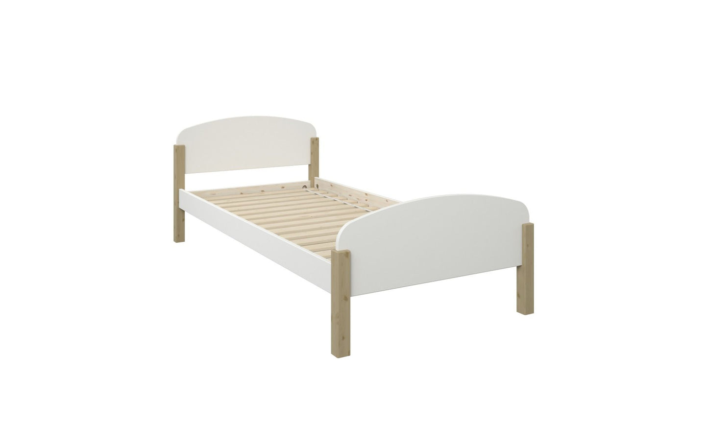 Noomi Seto White And Pine Single Bed