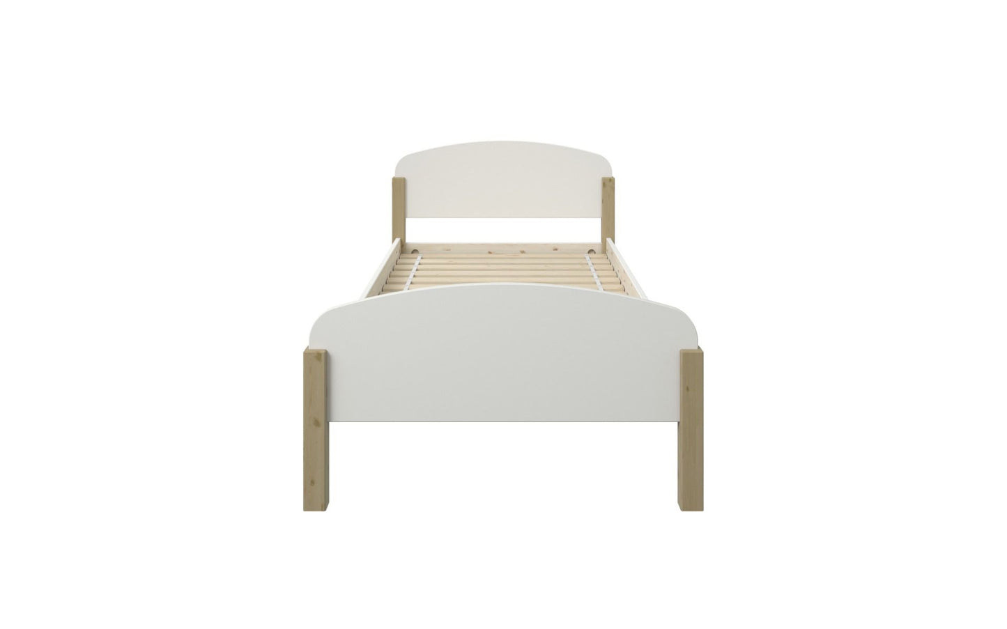 Noomi Seto White And Pine Single Bed